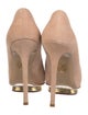 Charlotte Olympia Suede Pumps