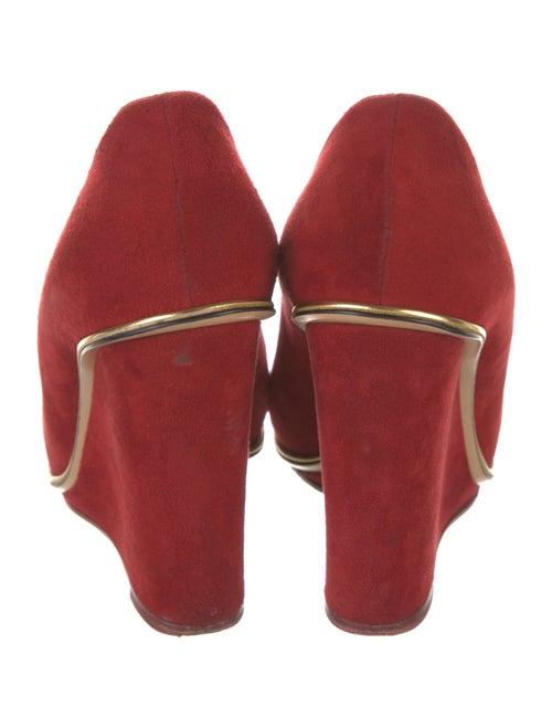 Charlotte Olympia Suede Pumps