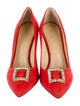 Charlotte Olympia Suede Pumps
