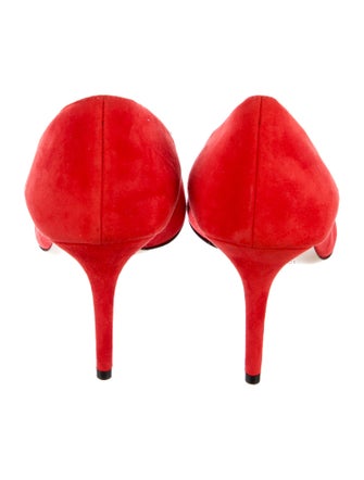 Charlotte Olympia Suede Pumps