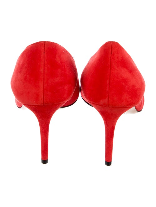 Charlotte Olympia Suede Pumps