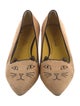 Charlotte Olympia Velvet Loafers