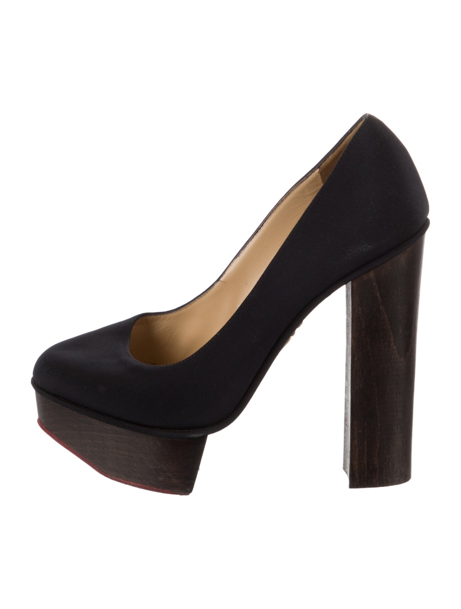 Charlotte Olympia Suede Pumps