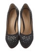 Charlotte Olympia Canvas Crystal Embellishments Pumps