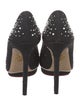 Charlotte Olympia Canvas Crystal Embellishments Pumps