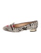 Charlotte Olympia Wool Printed Loafers
