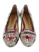 Charlotte Olympia Wool Printed Loafers