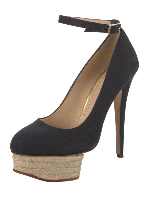 Charlotte Olympia Canvas Pumps