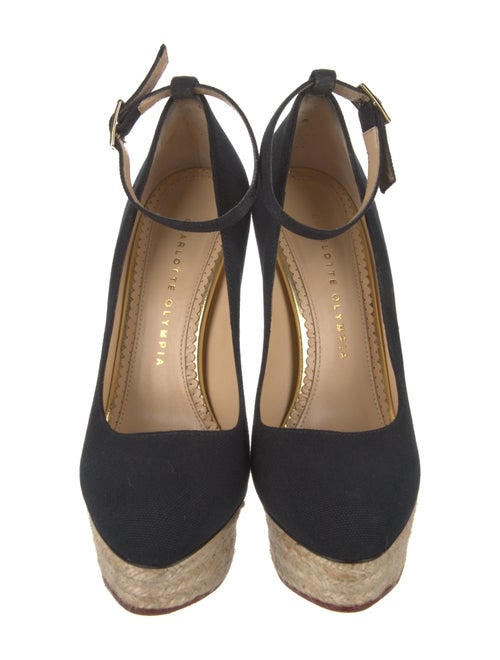 Charlotte Olympia Canvas Pumps