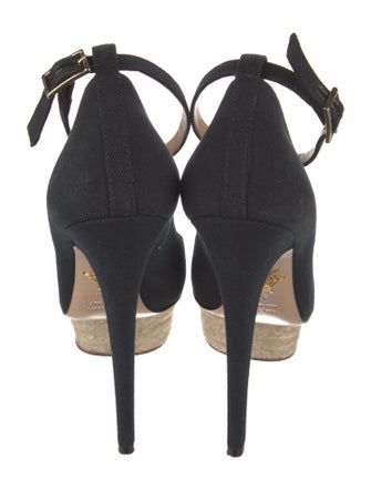 Charlotte Olympia Canvas Pumps