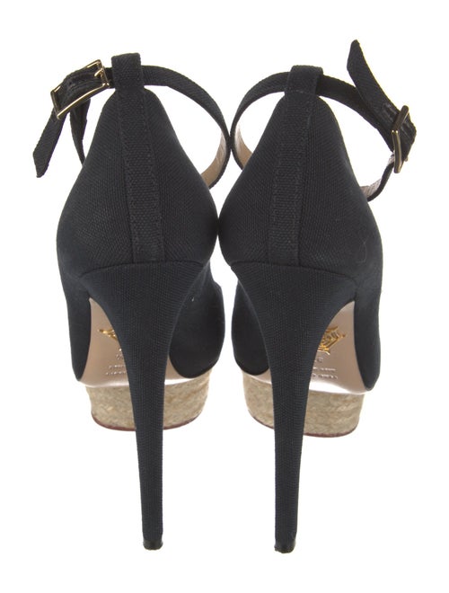 Charlotte Olympia Canvas Pumps