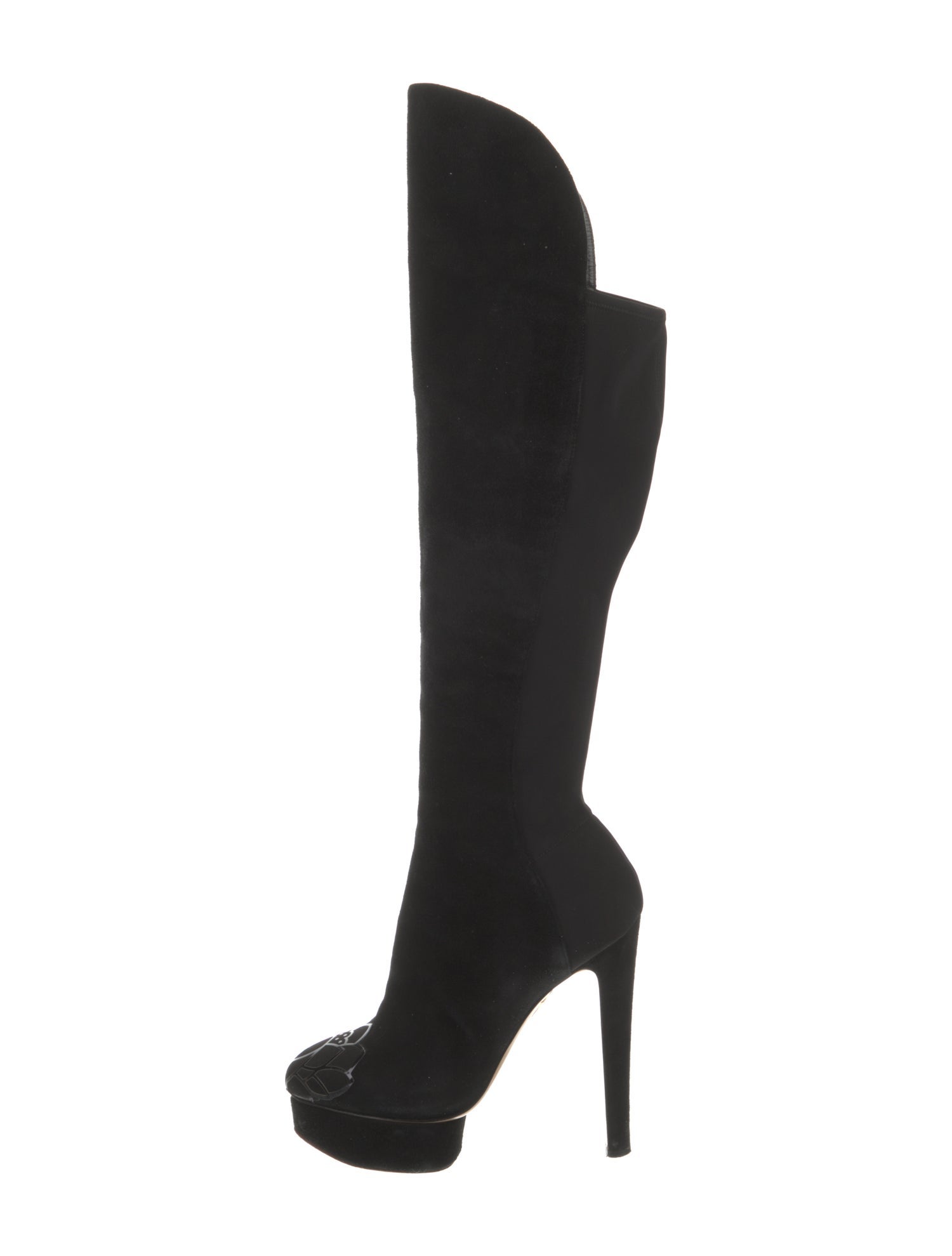 Charlotte Olympia Vintage Suede Boots