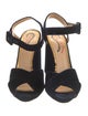 Charlotte Olympia Velvet Sandals