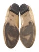 Charlotte Olympia Velvet Graphic Print Loafers