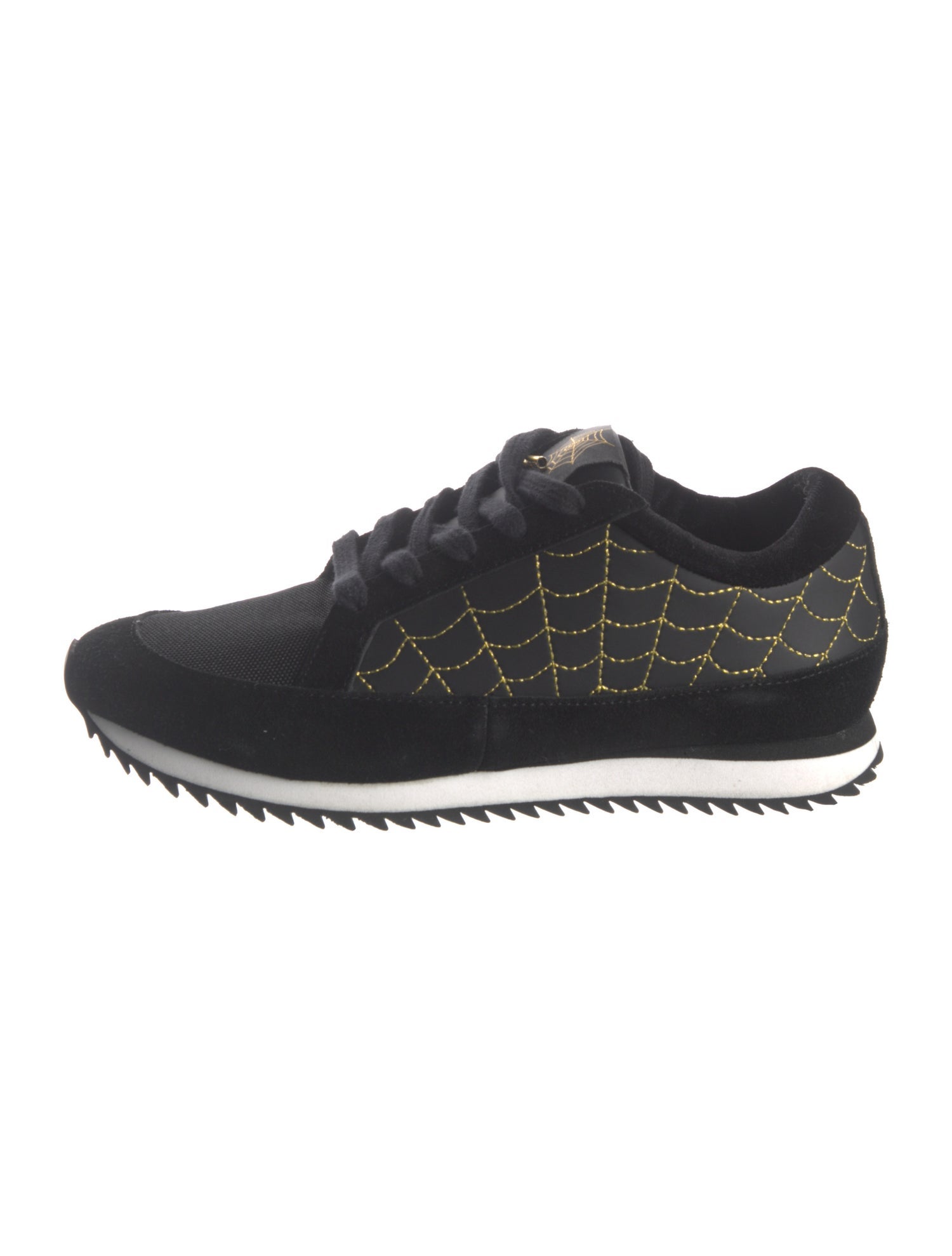 Charlotte Olympia Suede Sneakers
