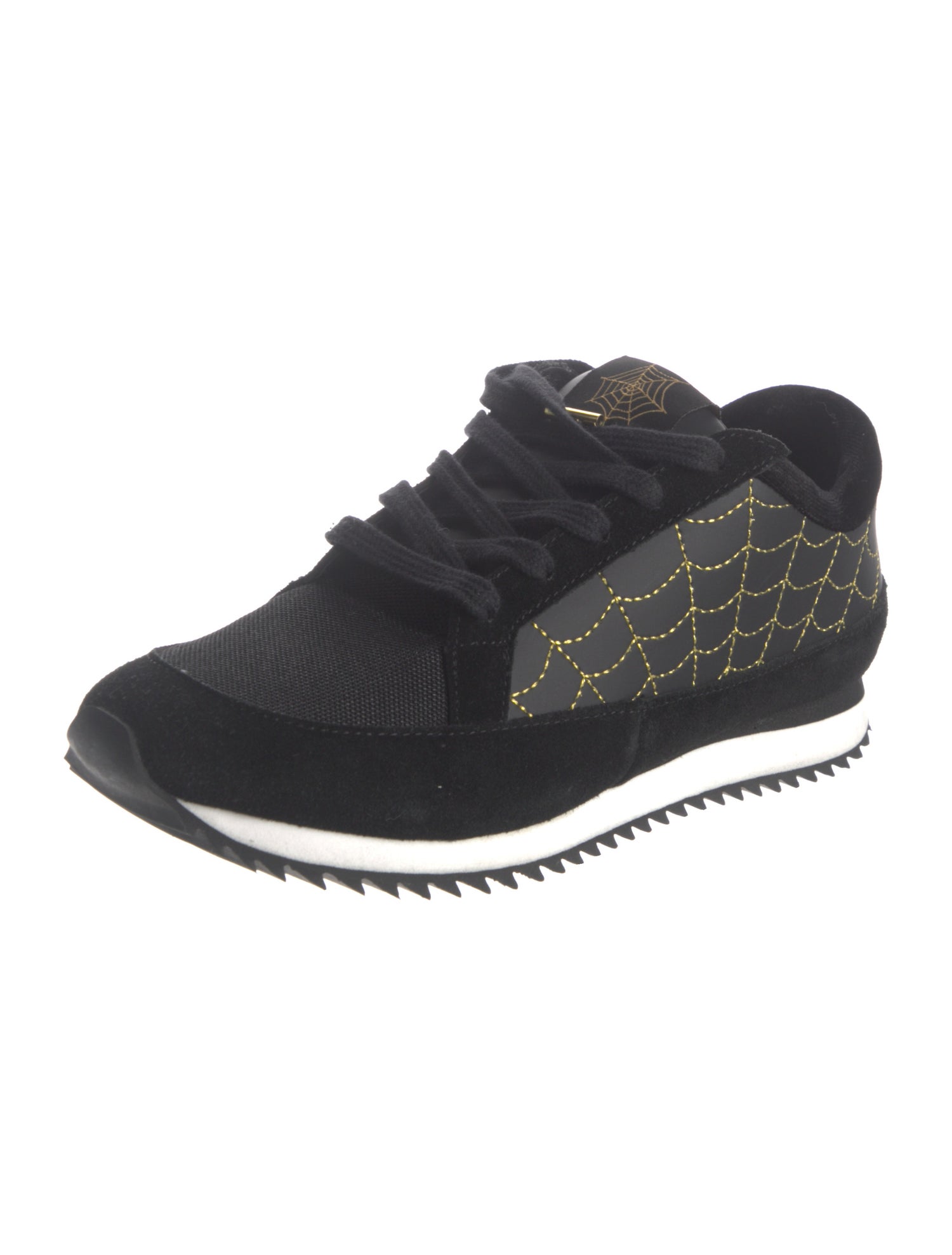 Charlotte Olympia Suede Sneakers