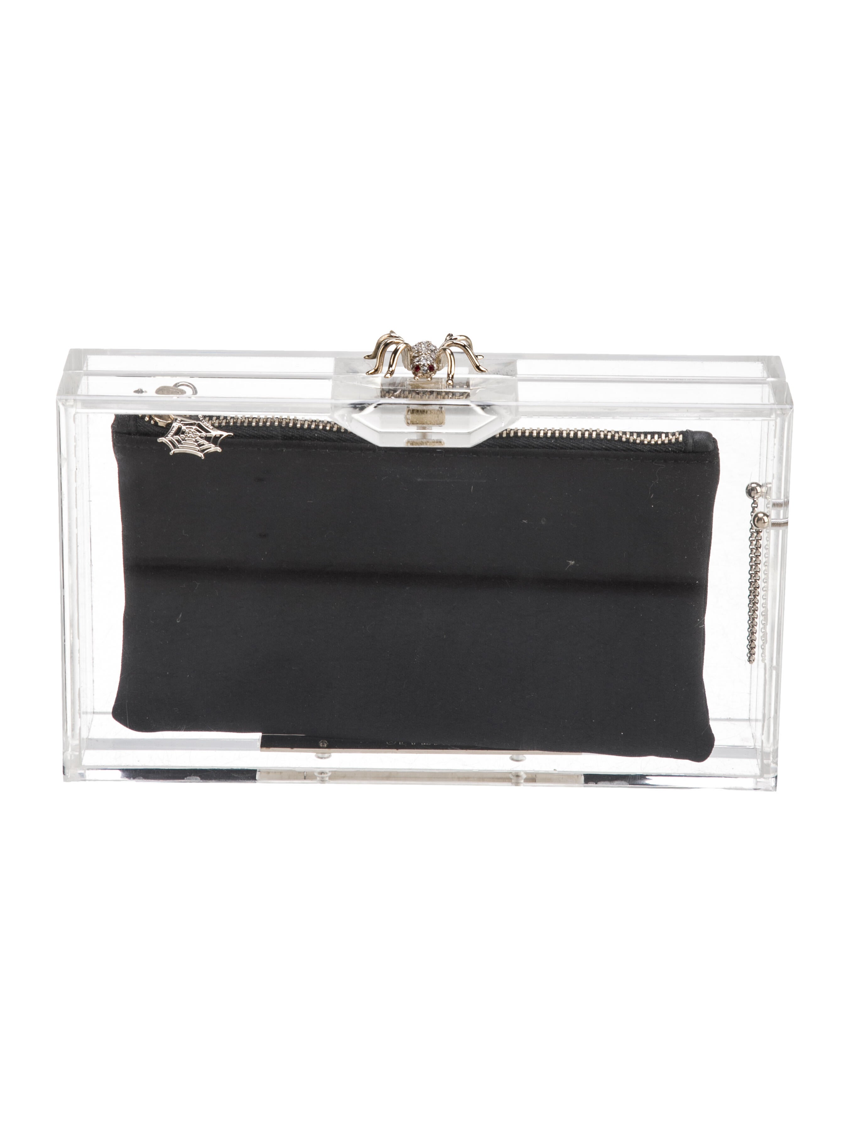 Charlotte Olympia Acrylic Clutch