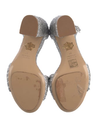 Charlotte Olympia Jute T-Strap Sandals