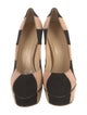 Charlotte Olympia Suede Colorblock Pattern Pumps