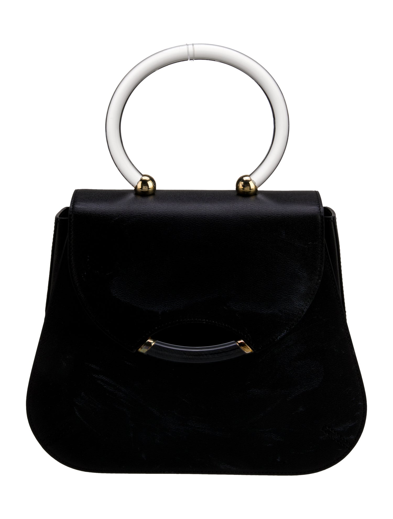 Charlotte Olympia Leather Top Handle Bag