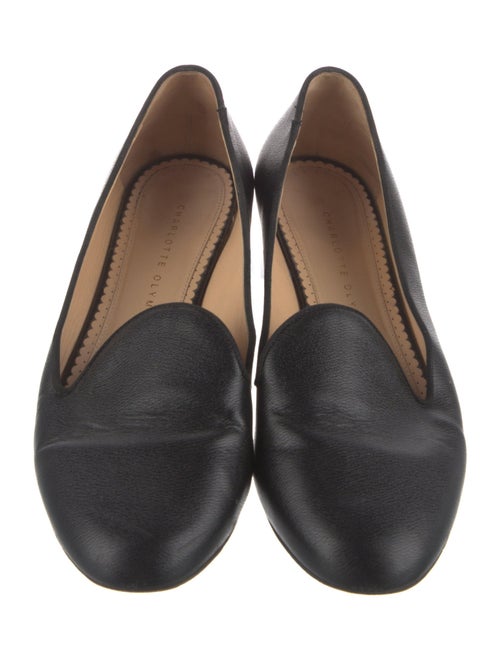 Charlotte Olympia Leather Loafers