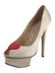 Charlotte Olympia Satin Pumps