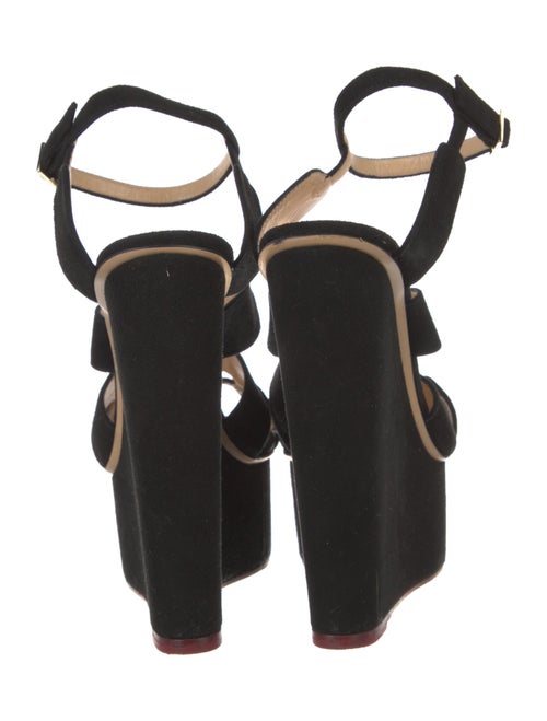 Charlotte Olympia Suede Sandals