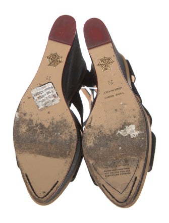 Charlotte Olympia Suede Sandals