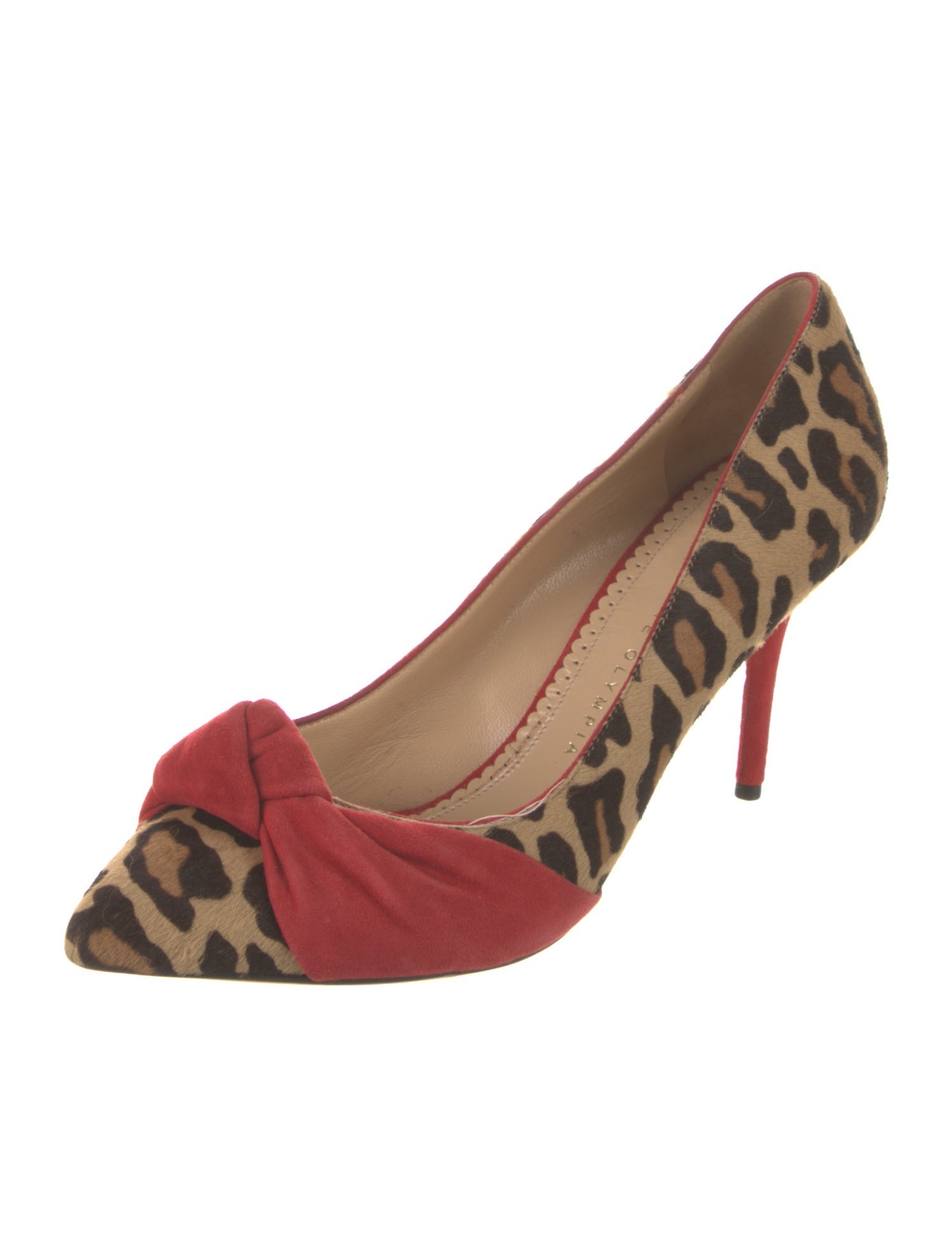 Charlotte Olympia Ponyhair Animal Print Pumps