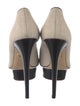 Charlotte Olympia Canvas Colorblock Pattern Pumps