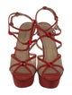 Charlotte Olympia Suede Sandals