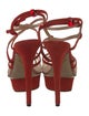 Charlotte Olympia Suede Sandals