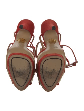 Charlotte Olympia Suede Sandals