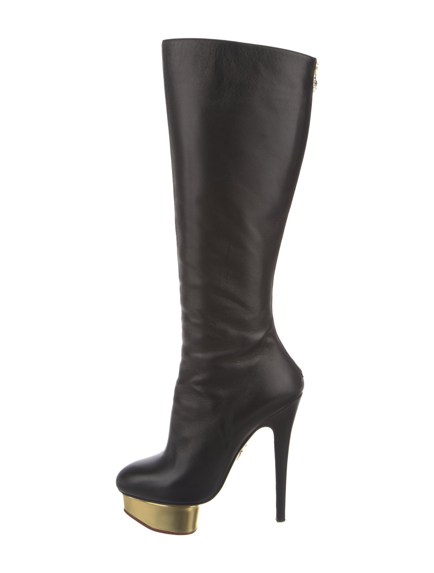 Charlotte Olympia Leather Boots
