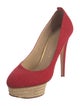 Charlotte Olympia Canvas Pumps