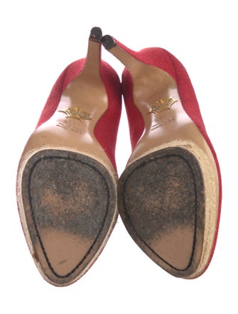 Charlotte Olympia Canvas Pumps