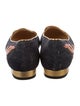 Charlotte Olympia Denim Printed Loafers