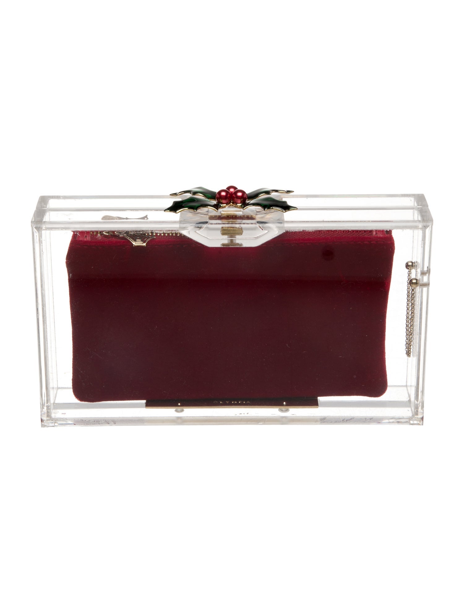 Charlotte Olympia Acrylic Minaudière