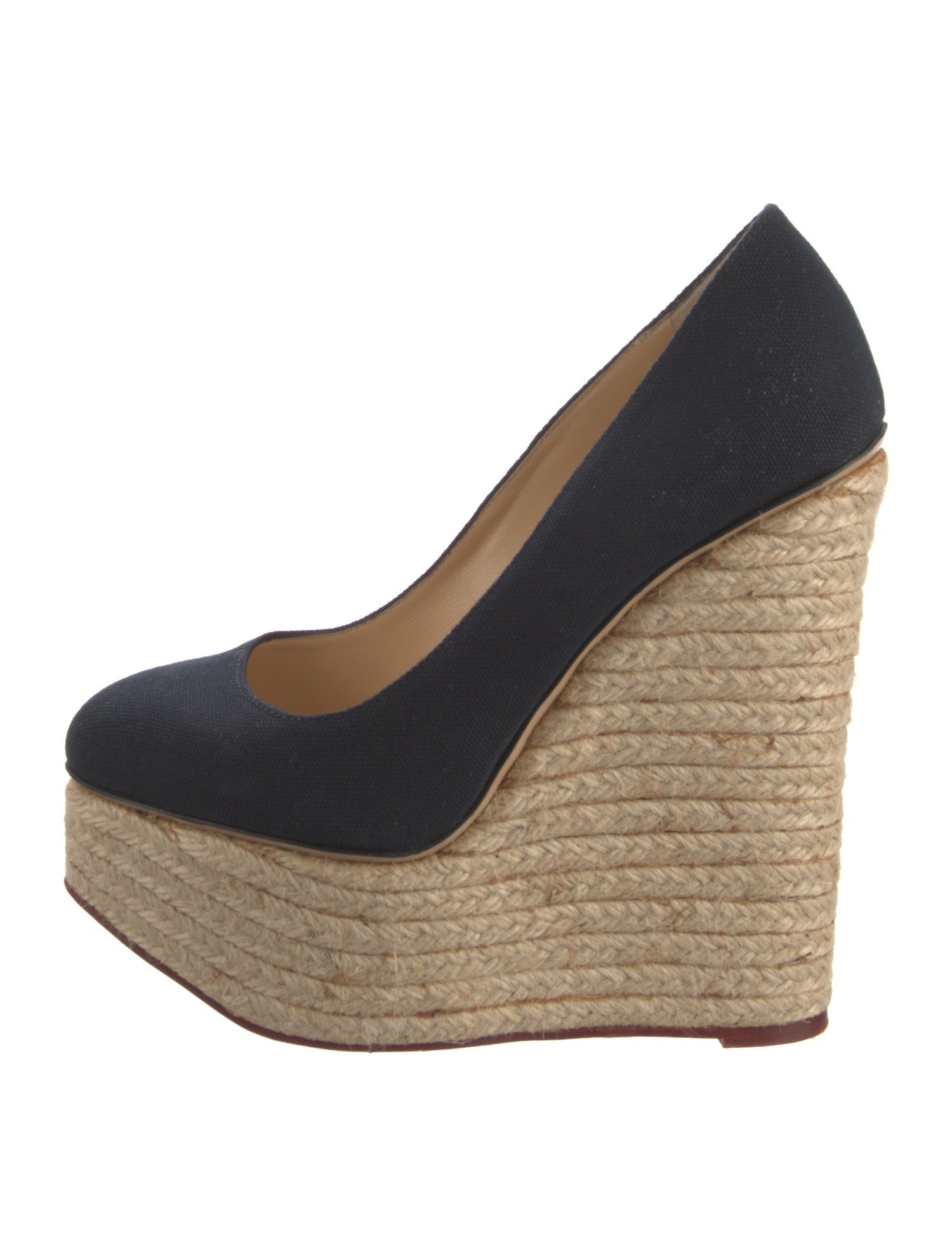 Charlotte Olympia Canvas Pumps