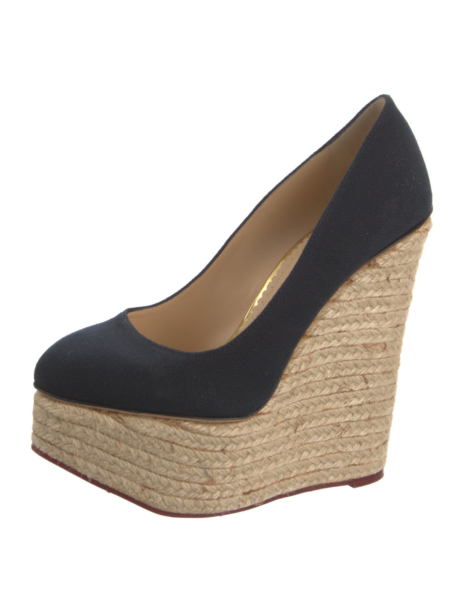 Charlotte Olympia Canvas Pumps