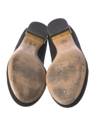 Charlotte Olympia Embroidered Accent Loafers