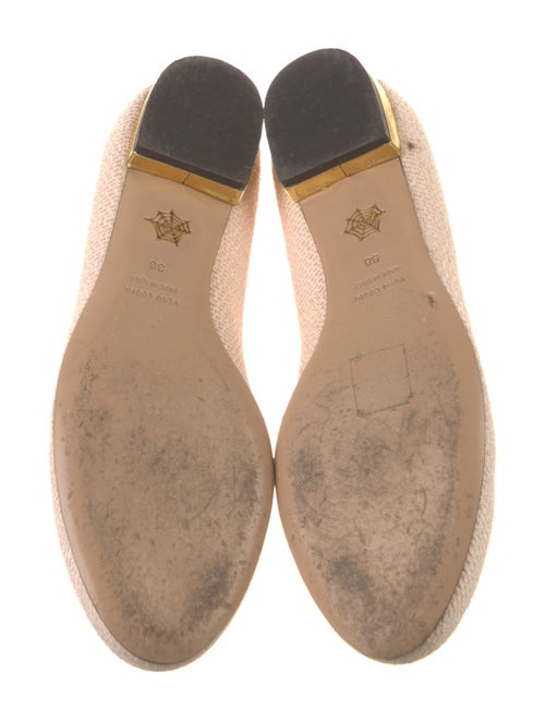 Charlotte Olympia Graphic Print Embroidered Accent Loafers