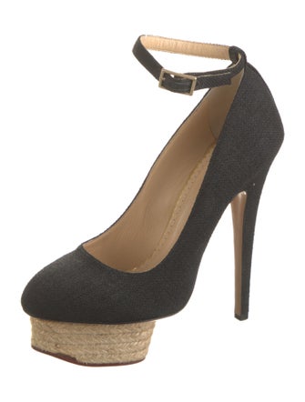Charlotte Olympia Canvas Pumps
