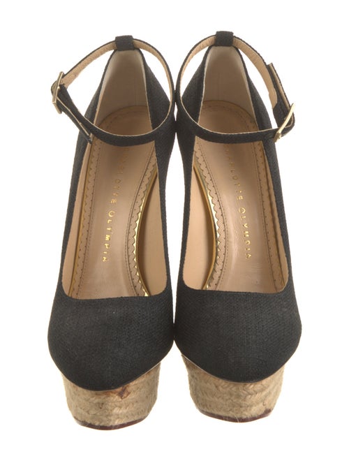 Charlotte Olympia Canvas Pumps