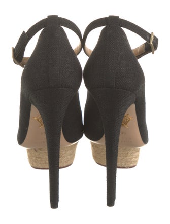 Charlotte Olympia Canvas Pumps