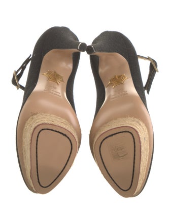 Charlotte Olympia Canvas Pumps