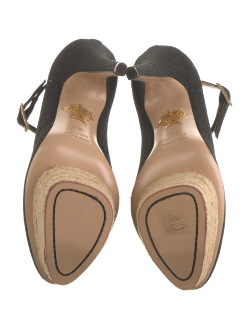 Charlotte Olympia Canvas Pumps