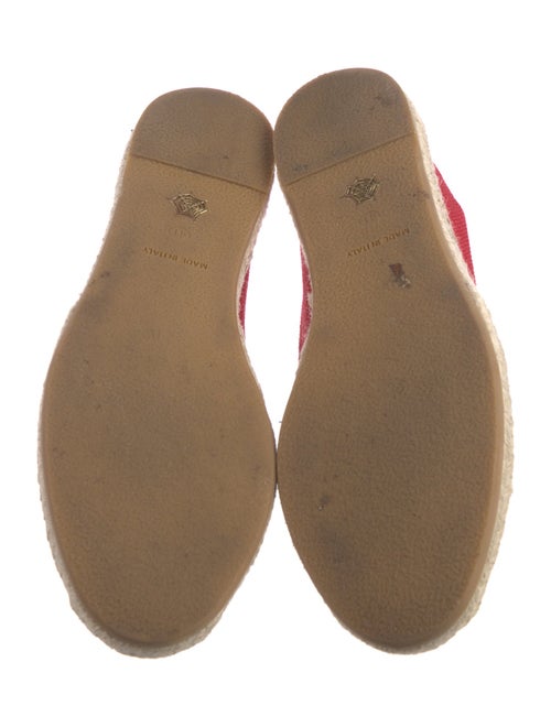 Charlotte Olympia Canvas Graphic Print Espadrilles