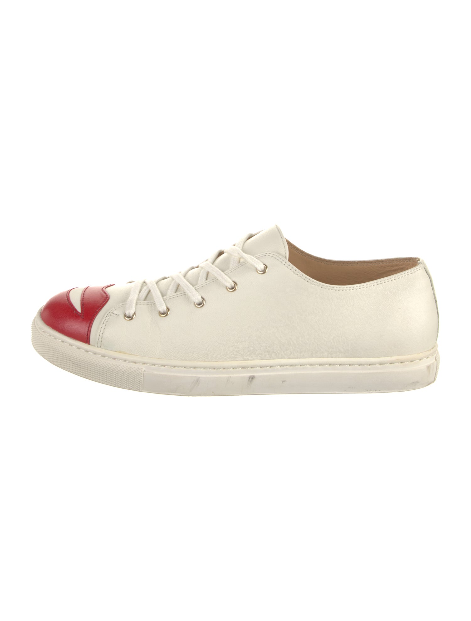 Charlotte Olympia Leather Sneakers