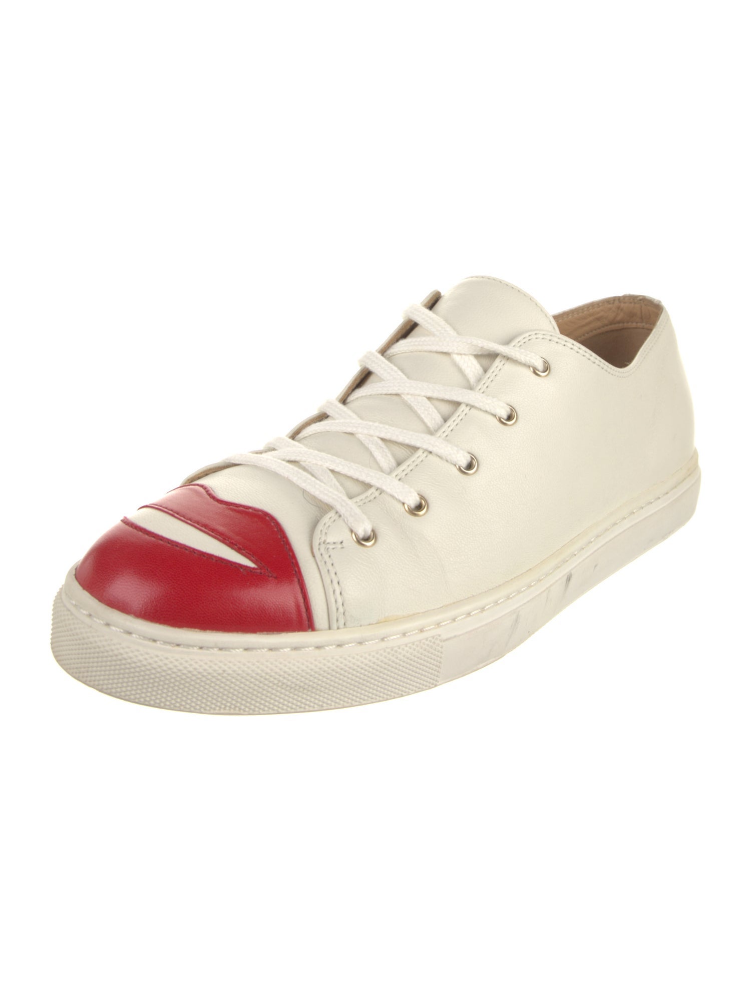 Charlotte Olympia Leather Sneakers
